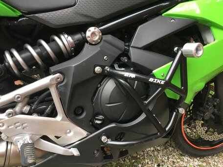 2012 Kawasaki ER-4F (Ninja 400R), зелёный, 480000 рублей, вид 3