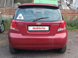 2005 Chevrolet Aveo I, красный, 350000 рублей, вид 4