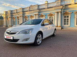 2011 Opel Astra J, белый, 620000 рублей, вид 1