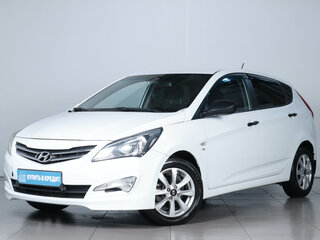 2014 Hyundai Solaris I Рестайлинг, белый, 970000 рублей, вид 3