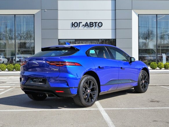 2019 Jaguar I-Pace I, синий - вид 45