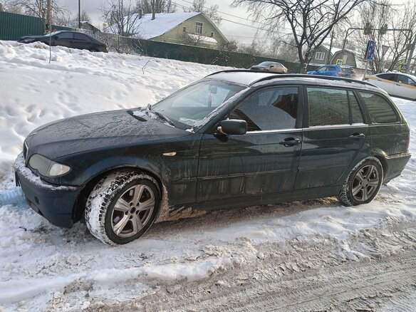 2003 BMW 3 серии 320d IV (E46) Рестайлинг, зелёный, 650000 рублей - вид 11