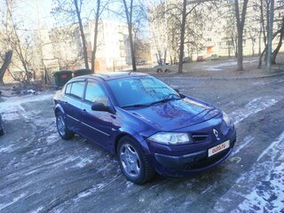 2009 Renault Megane II Рестайлинг, синий, 250000 рублей, вид 3