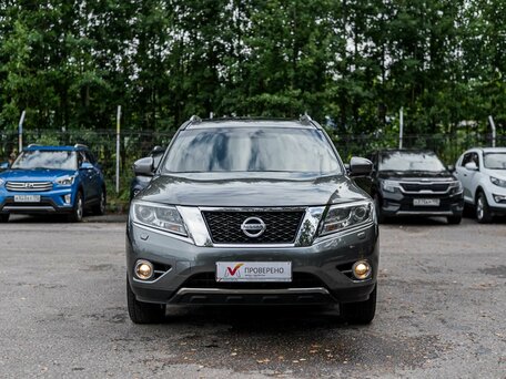 2014 Nissan Pathfinder IV, серый, 1470000 рублей, вид 3