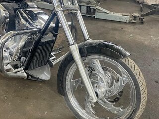 2011 Honda VT 1300CX Fury, чёрный, 800000 рублей, вид 2