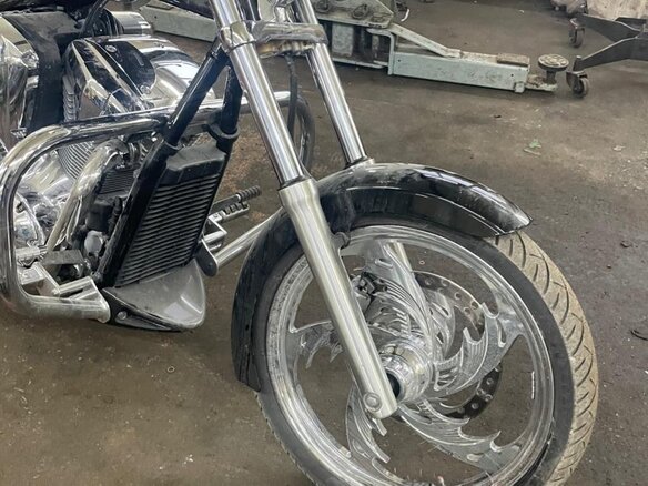 2011 Honda VT 1300CX Fury, чёрный, 800000 рублей - вид 1