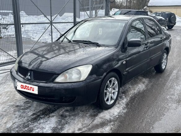 2004 Mitsubishi Lancer IX, чёрный, 250000 рублей - вид 2
