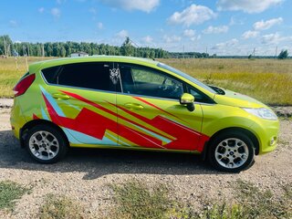 2011 Ford Fiesta Mk6, зелёный, 810000 рублей, вид 2