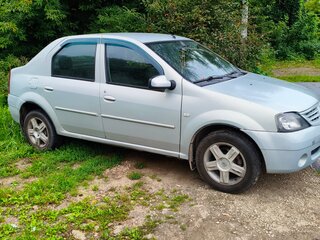 2009 Renault Logan I, серый, 395000 рублей, вид 2