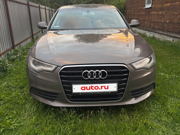 2013 Audi A6 IV (C7), серый