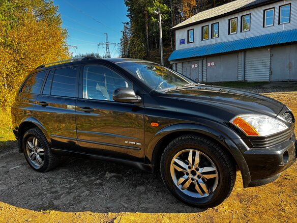 2007 SsangYong Kyron I, чёрный, 500000 рублей - вид 1