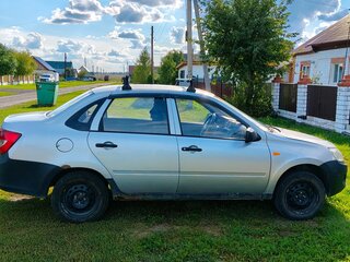 2013 Lada (ВАЗ) Granta I, серебристый, 230000 рублей, вид 1