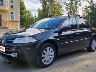 2008 Renault Megane II Рестайлинг, чёрный, 599000 рублей, вид 1