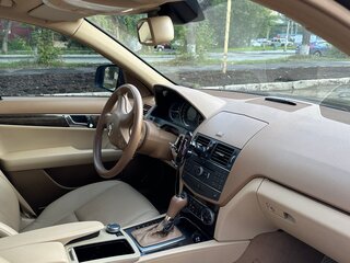 2007 Mercedes-Benz C-Класс 200 III (W204), чёрный, 1190000 рублей, вид 4