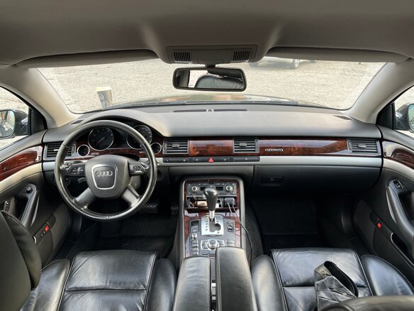 2007 Audi A8 II (D3) Рестайлинг, чёрный, 800000 рублей - вид 9