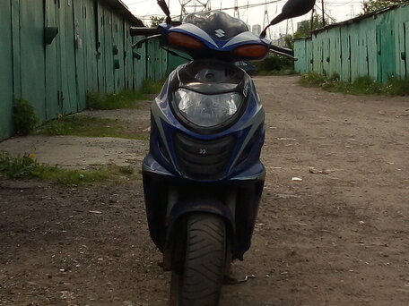 2004 Suzuki Katana AY50, синий, 70000 рублей, вид 2