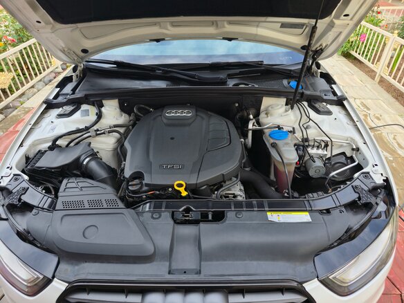 2013 Audi A4 IV (B8) Рестайлинг, белый, 1480000 рублей - вид 15