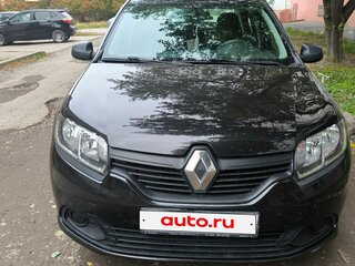 2017 Renault Logan II, чёрный, 800000 рублей, вид 2