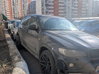 2008 BMW X5 3.0si II (E70), синий, 1200000 рублей, вид 2