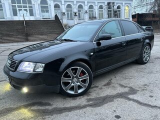 2002 Audi A6 II (C5) Рестайлинг, чёрный, 790000 рублей, вид 5