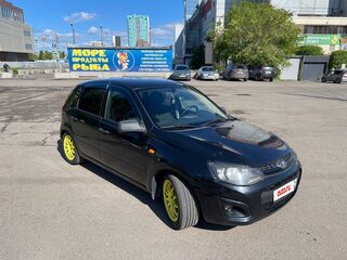 2013 Lada (ВАЗ) Kalina II, чёрный, 470000 рублей, вид 4