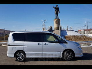 2015 Nissan Serena IV (C26), серебристый, 1650000 рублей, вид 5