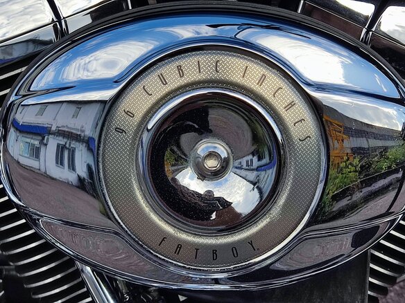 2009 Harley-Davidson Fat Boy, синий, 1150000 рублей - вид 7