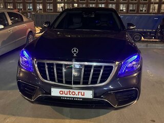 2014 Mercedes-Benz S-Класс AMG 63 AMG Long III (W222, C217), чёрный, 4400000 рублей, вид 2