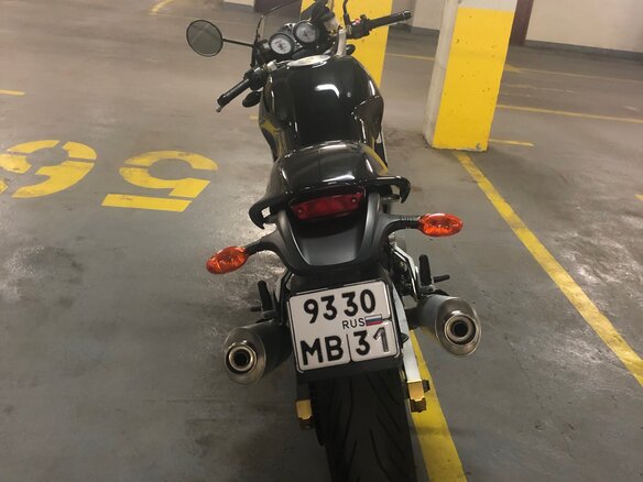 2001 Ducati Monster S4, чёрный - вид 8