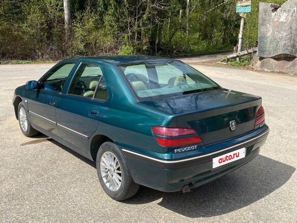 2001 Peugeot 406 I Рестайлинг, зелёный - вид 7