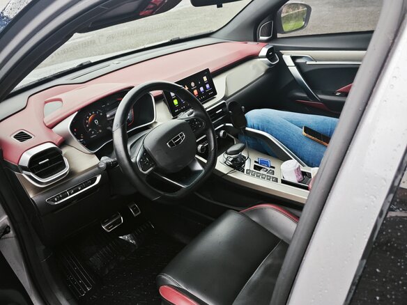 2023 Geely Coolray I, серый - вид 7