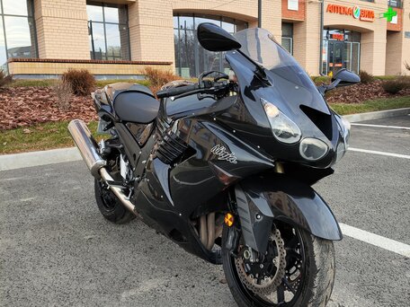2011 Kawasaki ZZR 1400, чёрный, 820000 рублей, вид 1