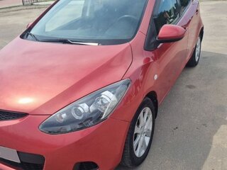 2008 Mazda 2 II (DE), красный, 450000 рублей, вид 1