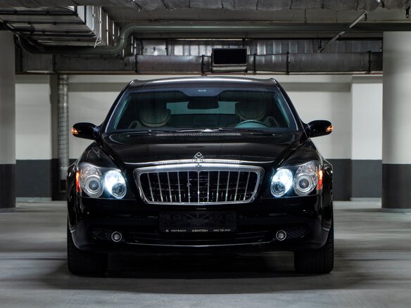 2007 Maybach 62 S I, чёрный - вид 2