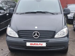 2008 Mercedes-Benz Vito 111 CDI L2 II (W639), чёрный, 1250000 рублей, вид 1
