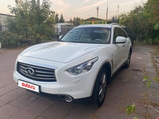 2012 Infiniti FX30d II (S51) Рестайлинг, белый, 1850000 рублей, вид 1