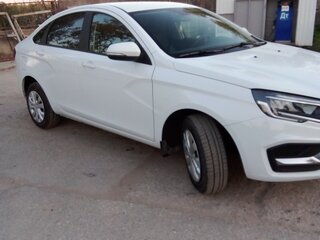 2024 Lada (ВАЗ) Vesta I Рестайлинг (NG), белый, 1650000 рублей, вид 4