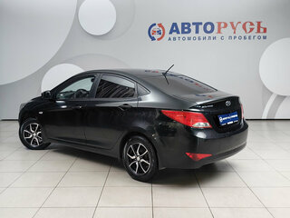 2016 Hyundai Solaris I Рестайлинг, чёрный, 795000 рублей, вид 2
