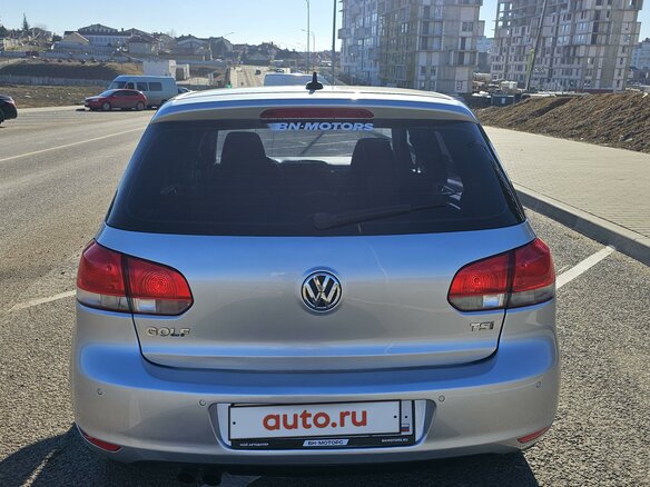 2009 Volkswagen Golf VI, серебристый, 825000 рублей - вид 5
