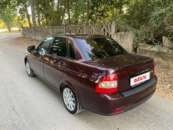 2013 Lada (ВАЗ) Priora I Рестайлинг, красный, 585000 рублей - вид 5
