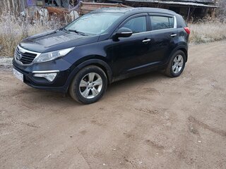 2011 Kia Sportage III, чёрный, 1100000 рублей, вид 1