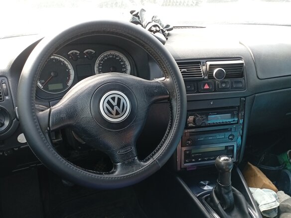2003 Volkswagen Golf IV, серый, 170000 рублей - вид 6