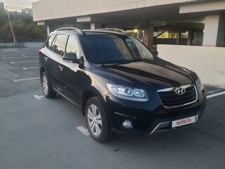 2012 Hyundai Santa Fe II Рестайлинг, чёрный, 1670000 рублей, вид 3