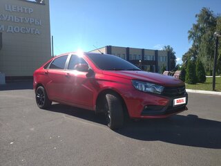 2022 Lada (ВАЗ) Vesta I, красный, 1285000 рублей, вид 4