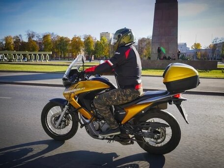 2009 Honda XL700V Transalp, золотистый, 490000 рублей, вид 1