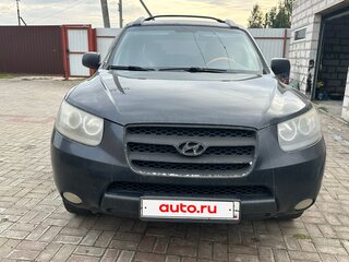2006 Hyundai Santa Fe II, чёрный, 790000 рублей, вид 1