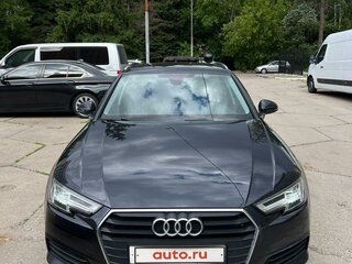 2018 Audi A4 V (B9), чёрный, 1800000 рублей, вид 2