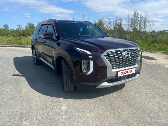 2021 Hyundai Palisade I, пурпурный, 4900000 рублей