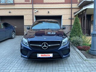 2017 Mercedes-Benz GLE Coupe 350 d I (C292), синий, 5000000 рублей, вид 1