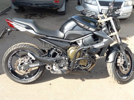 2009 Yamaha XJ6 (FZ6R), чёрный, 450000 рублей, вид 5